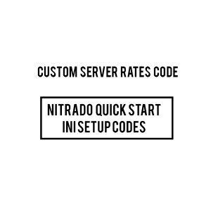 CUSTOM BOOSTED NITRADO ARK PS4 server INI CODES